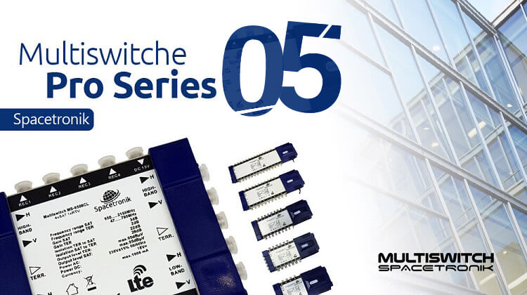 Multiswitche końcowe satelitarne Spacetronik ms-05